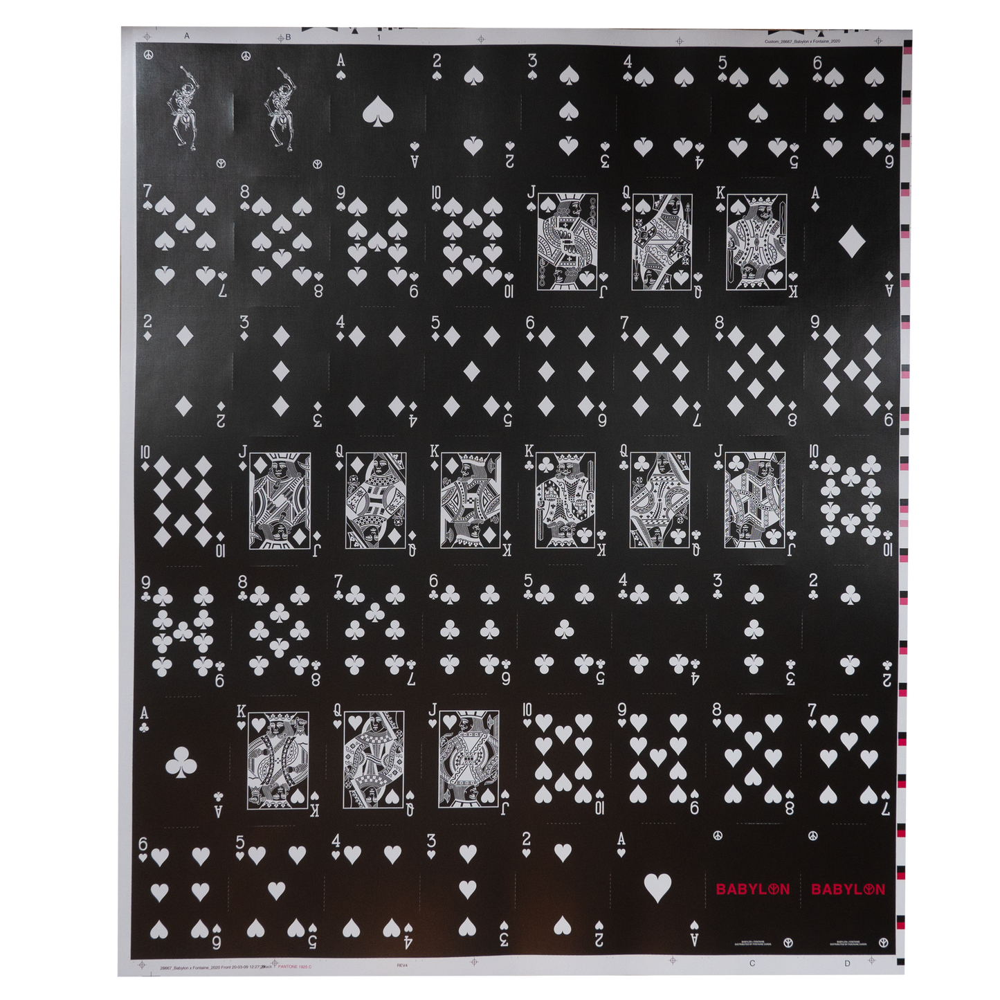 Babylon Uncut Sheet