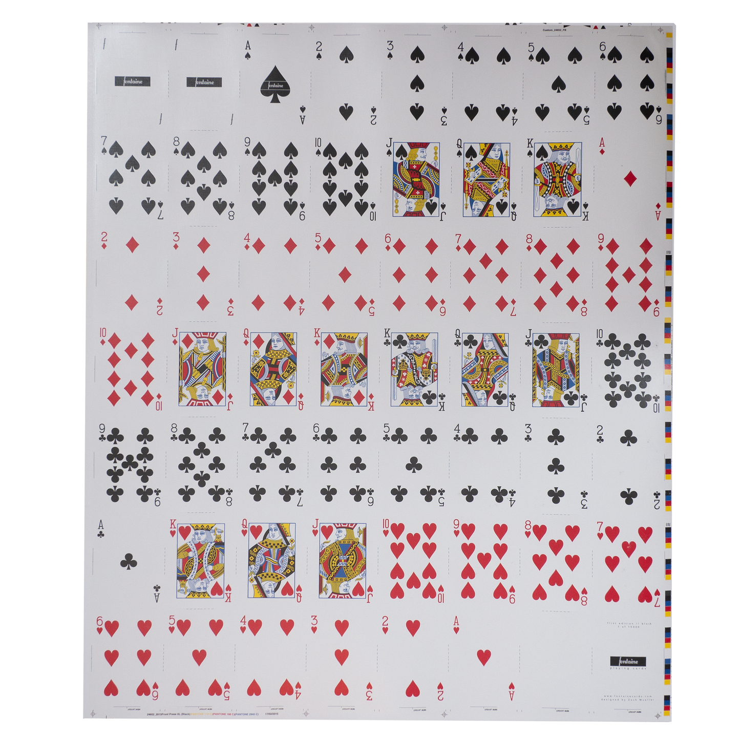 Black Uncut Sheet