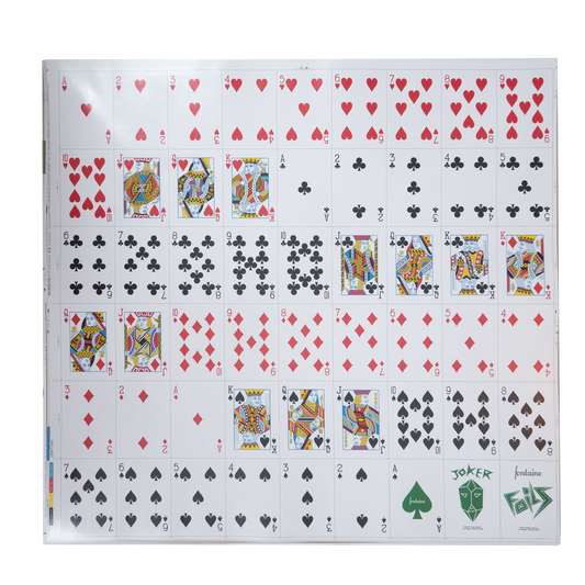 Emerald Foil Uncut Sheet