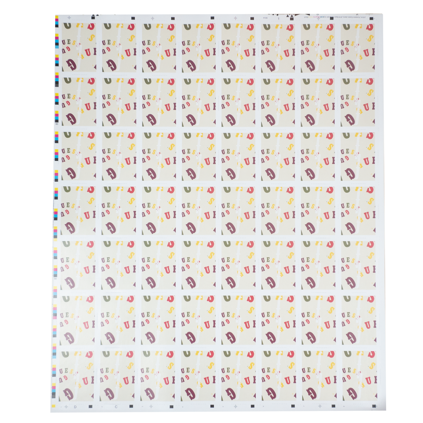 Guess Uncut Sheet