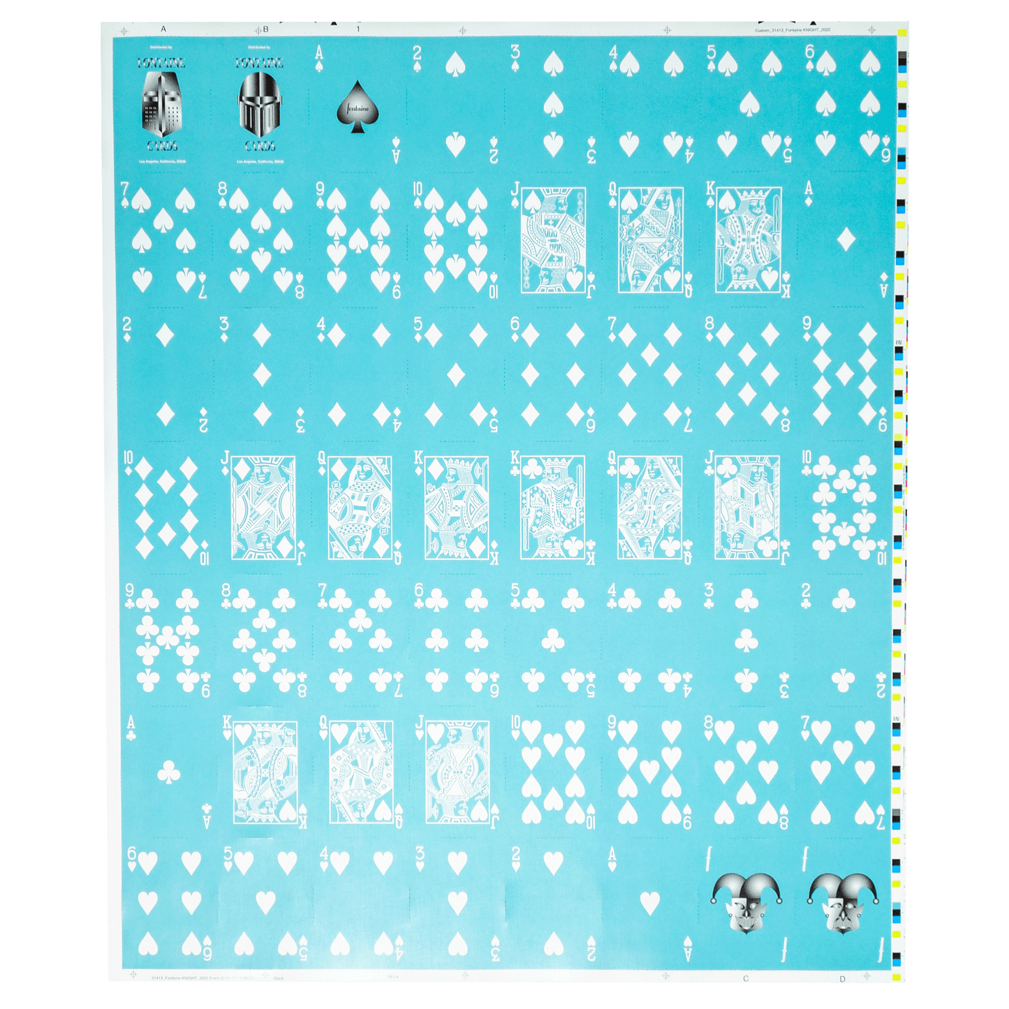 Knight Uncut Sheet