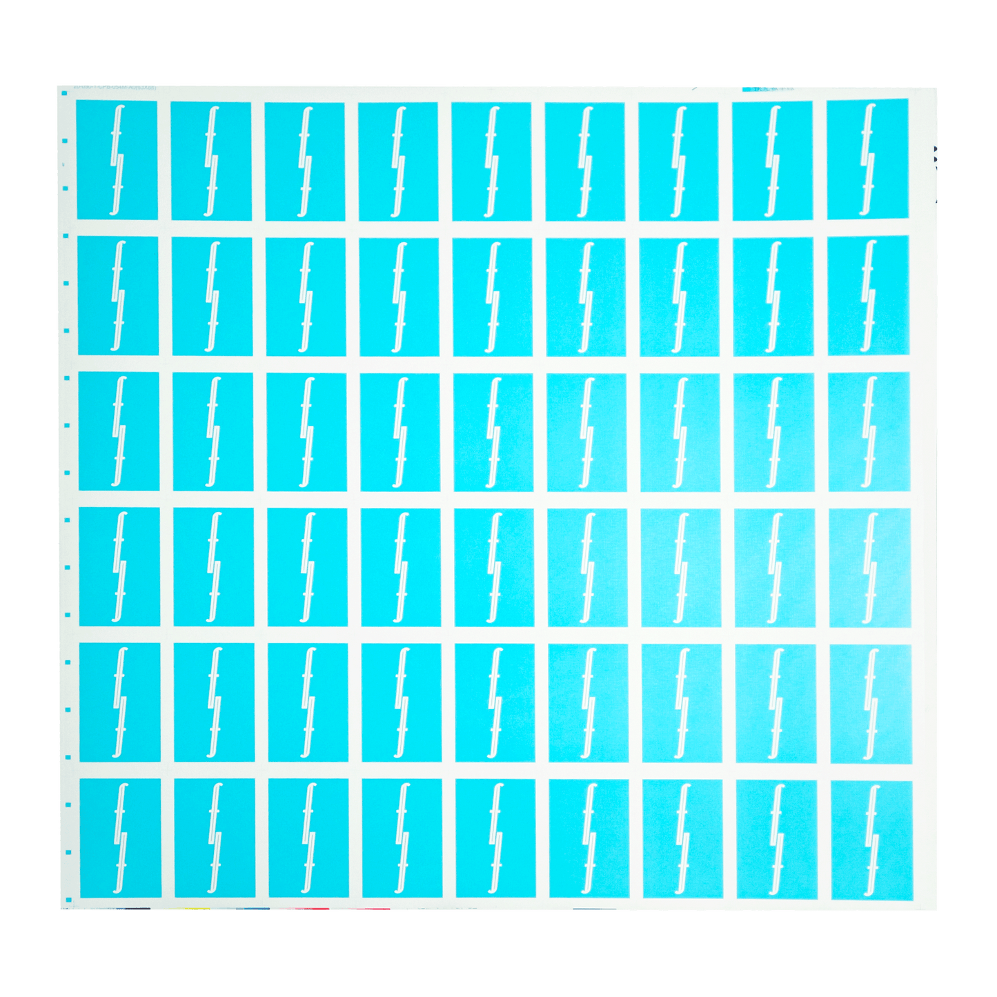 Aquaberry Uncut Sheet
