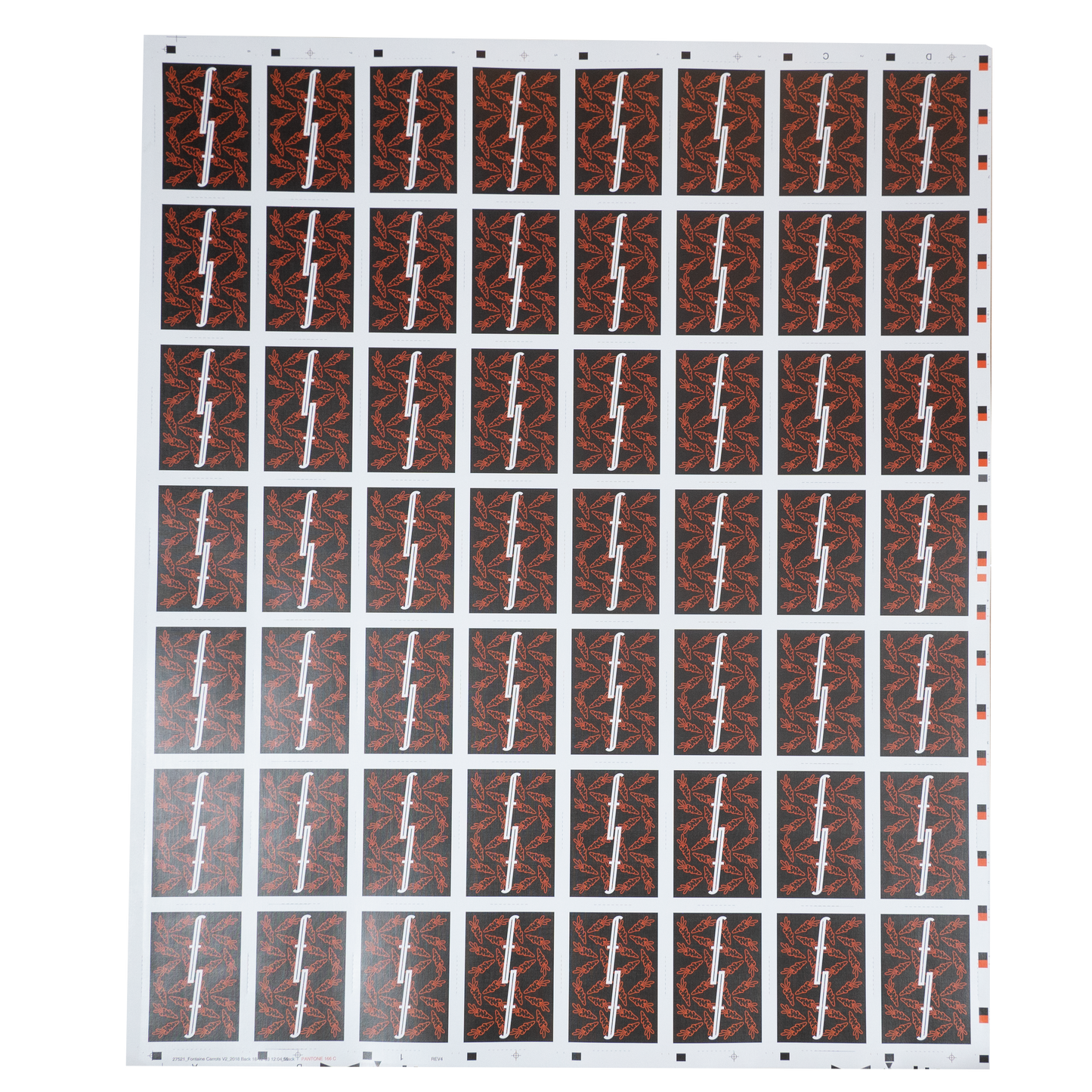 Carrots v2 Uncut Sheet