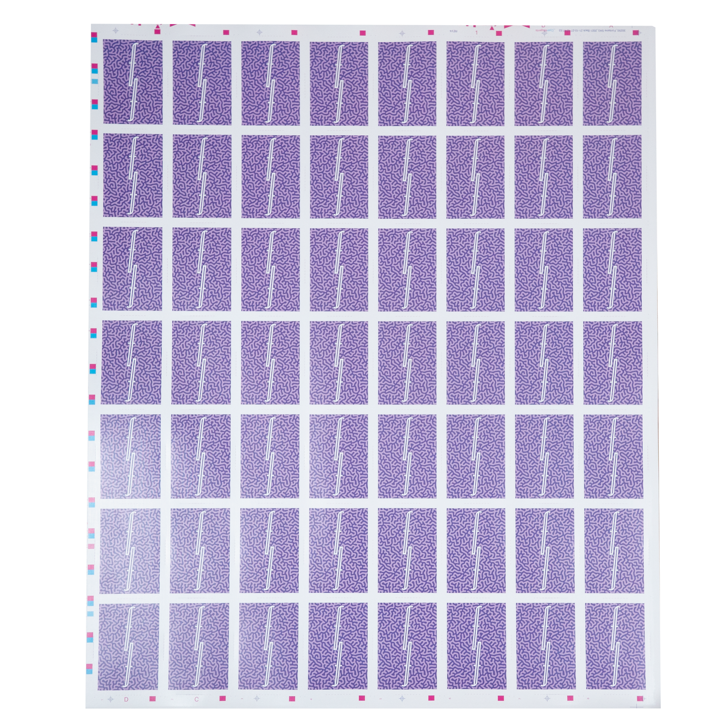 Coral Uncut Sheet