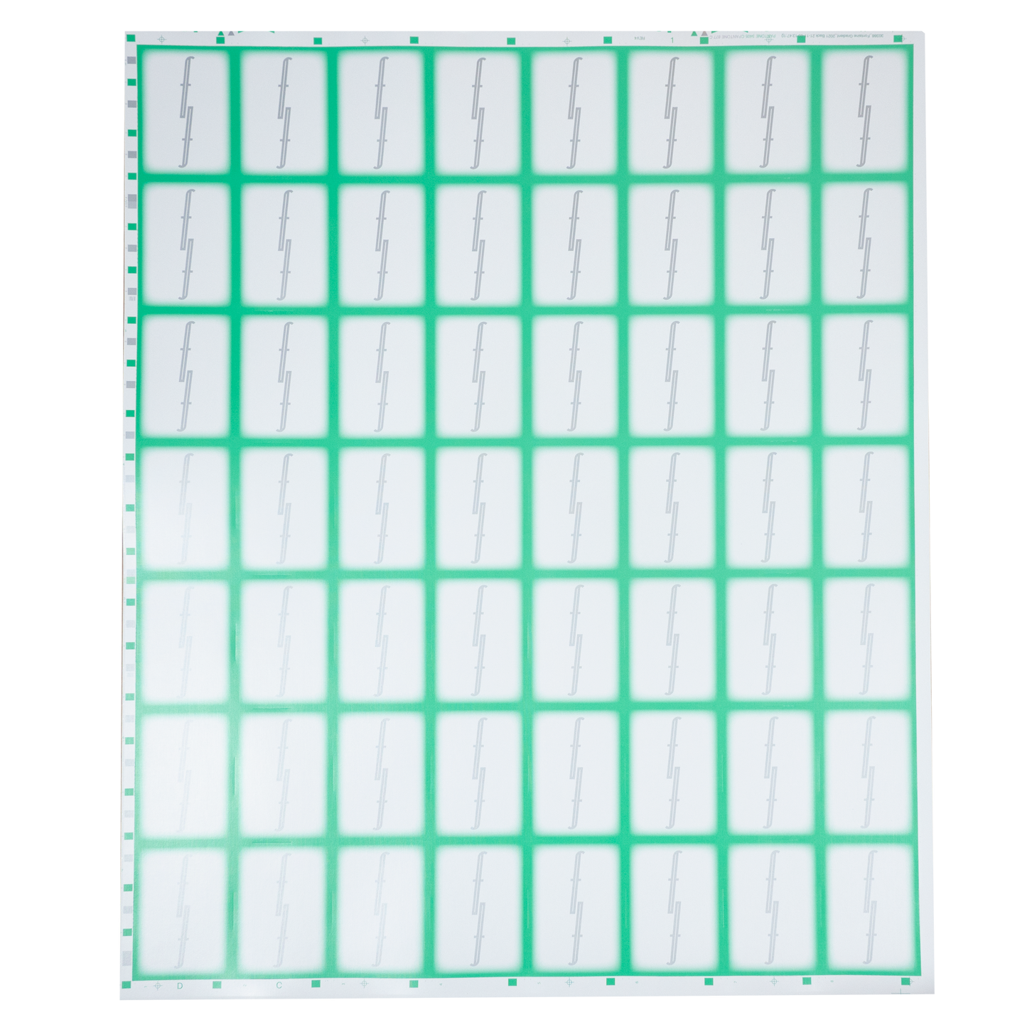 Gradient Uncut Sheet