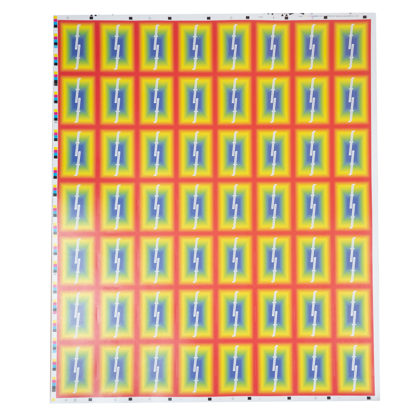 Heat Vision Uncut Sheet