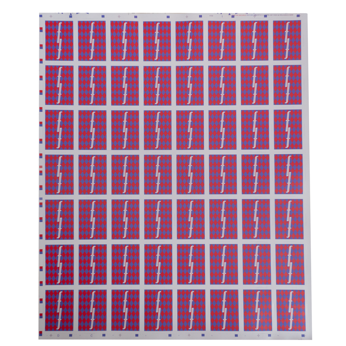 Oops All Jokers Uncut Sheet