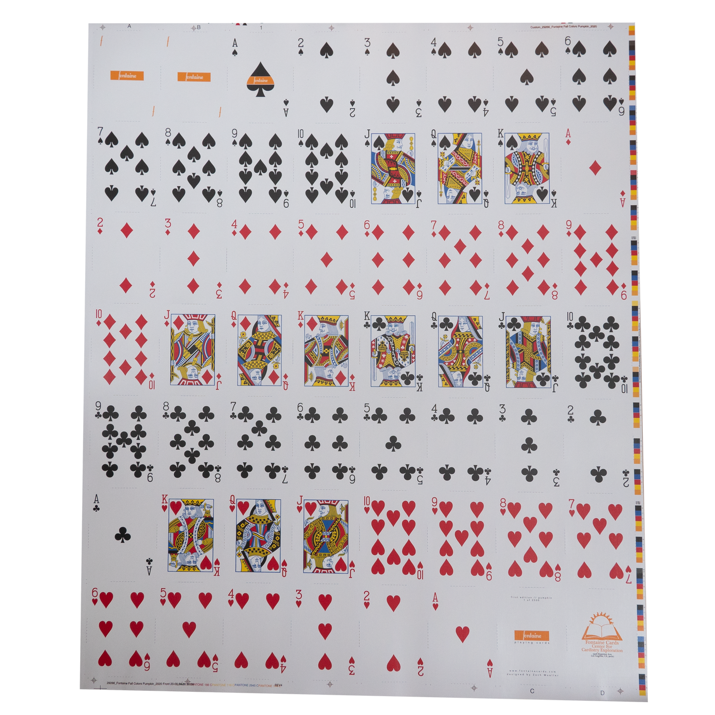 Pumpkin Uncut Sheet