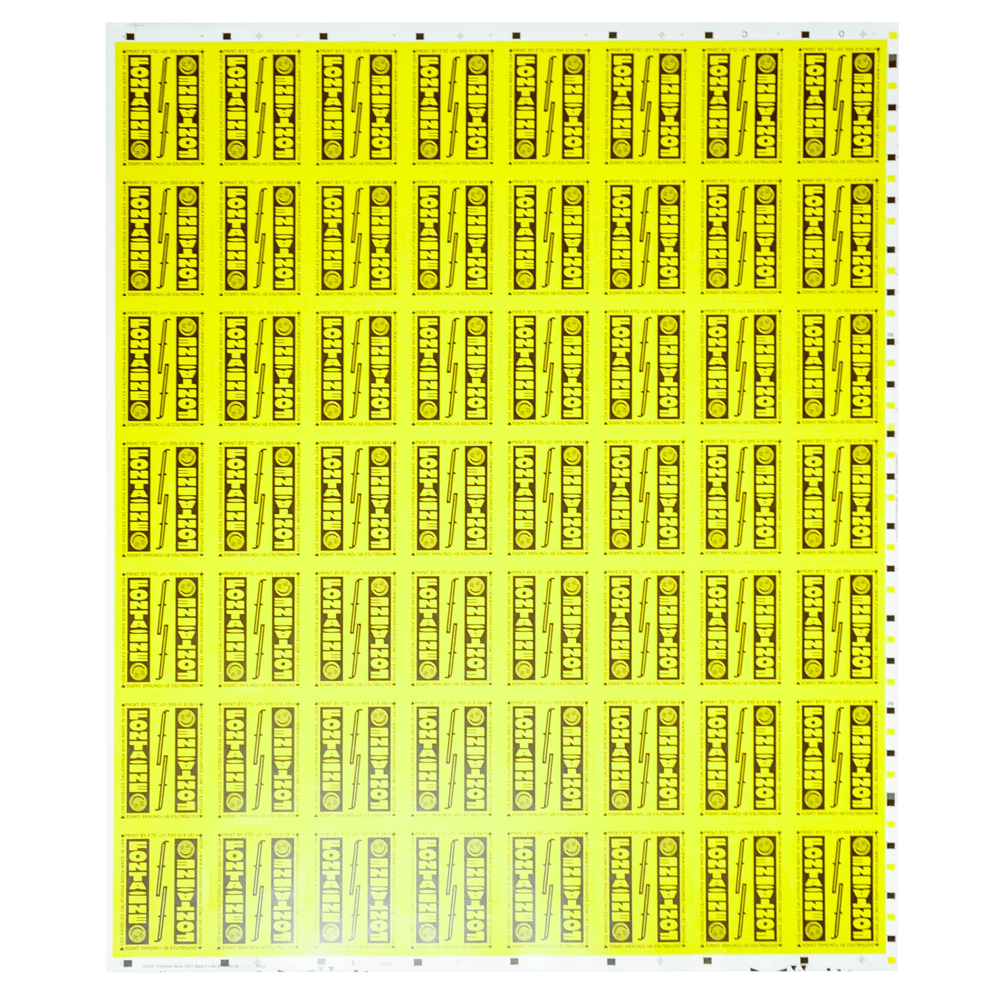 Rave Uncut Sheet