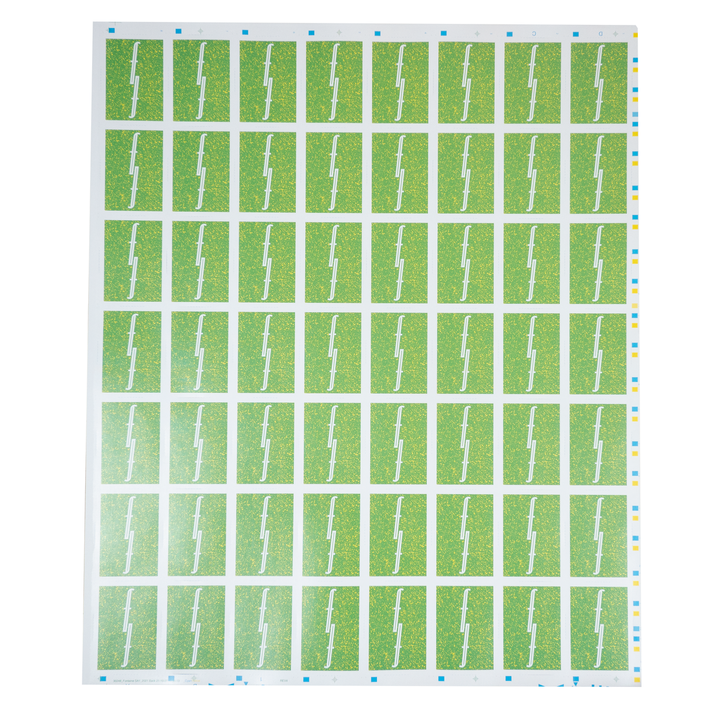 Splatter Uncut Sheet