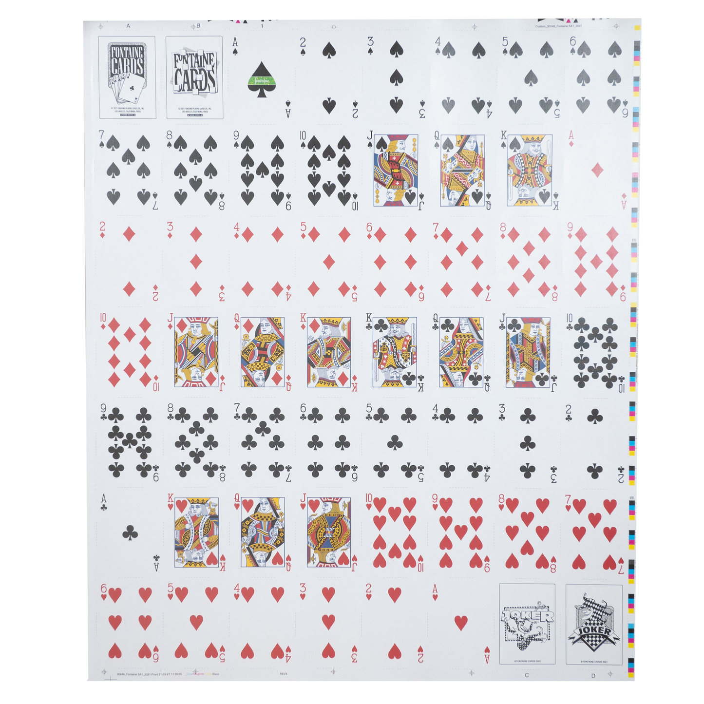 Splatter Uncut Sheet