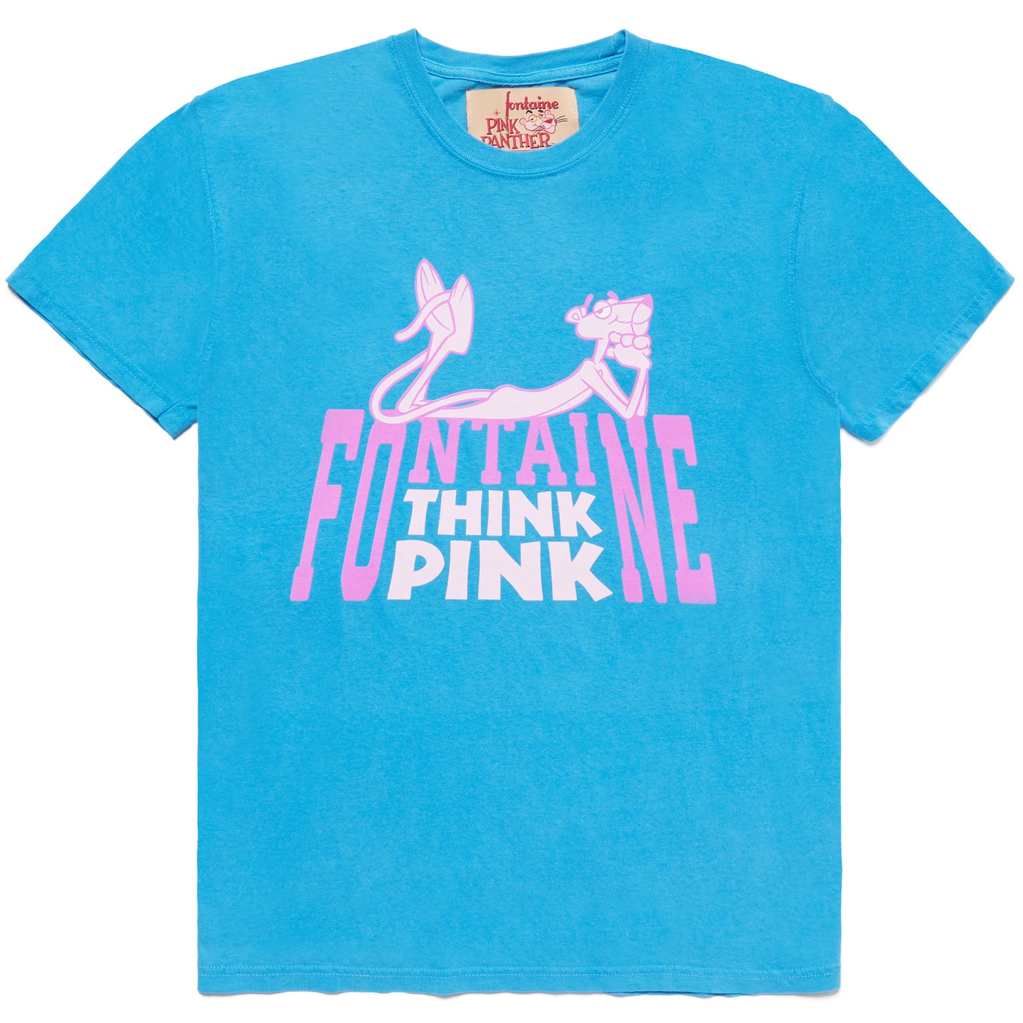 THINK PINK T-SHIRT (BLUE)