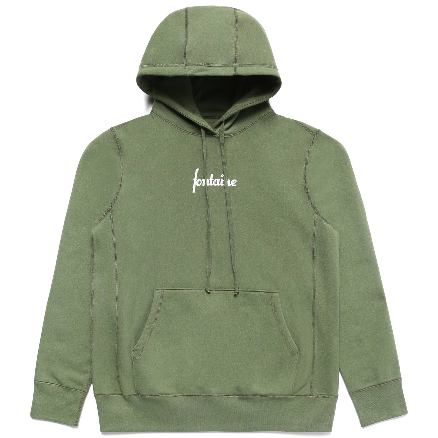 Fontaine Logo Hoodie (Olive)