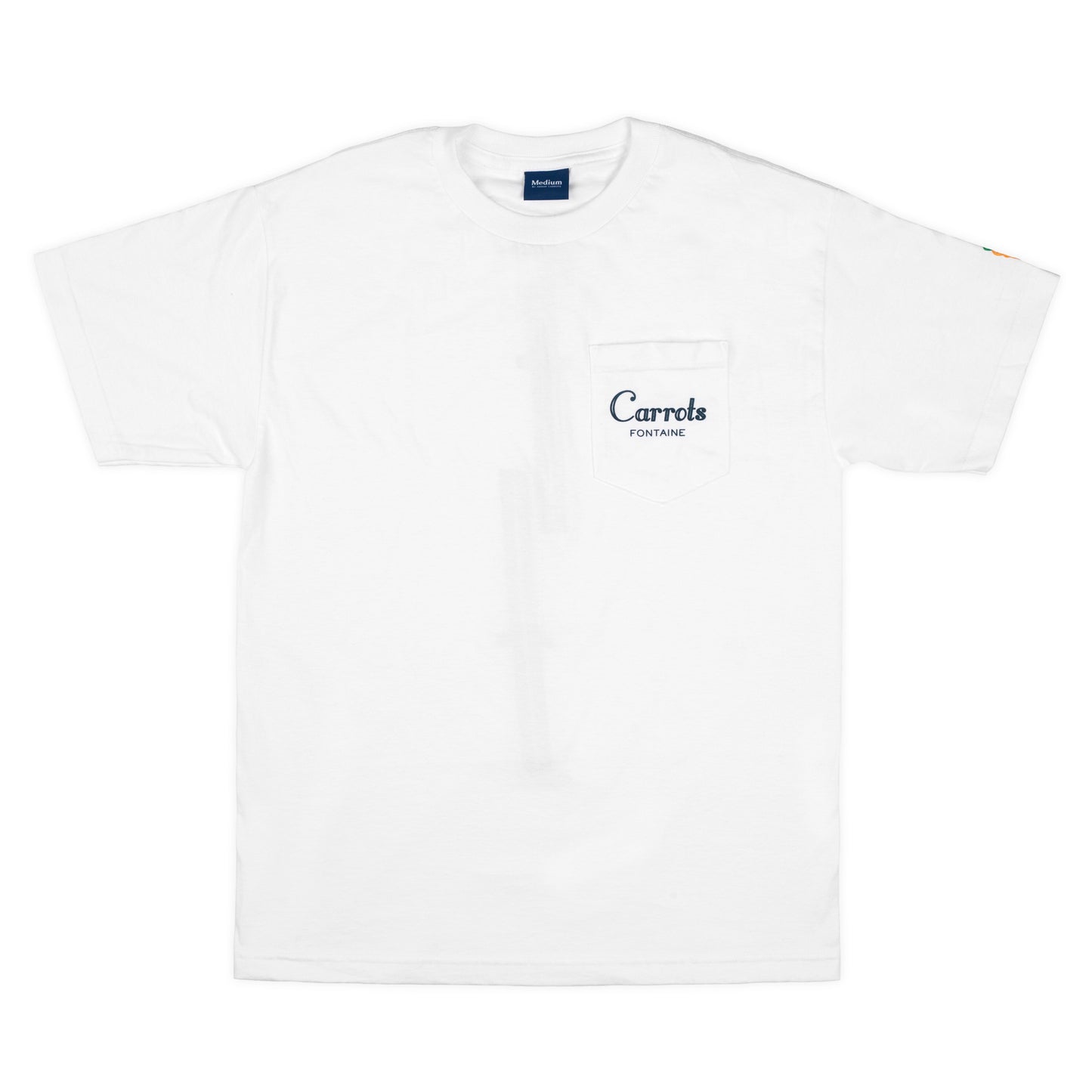 White / Navy Carrots Shirt