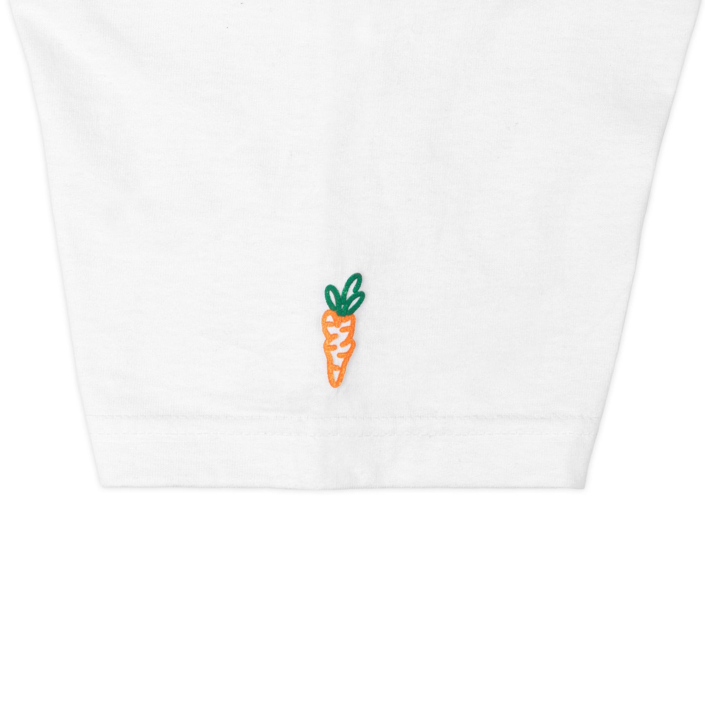 White / Navy Carrots Shirt