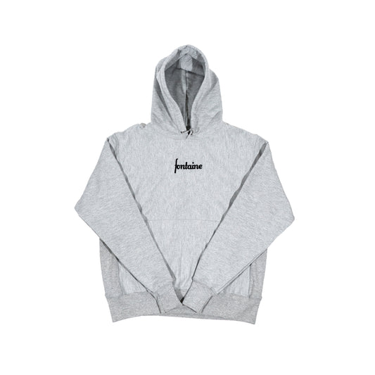 Grey Logo Hoodie