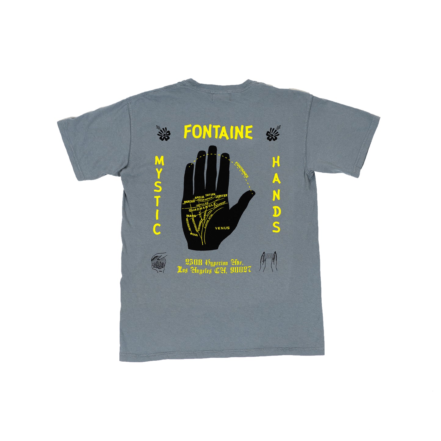 Mystic Hands T-shirt (Gray)