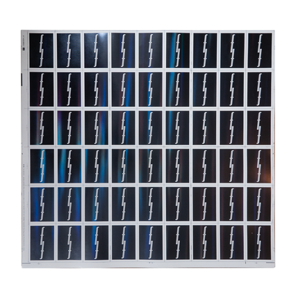 Black Holo Uncut Sheet