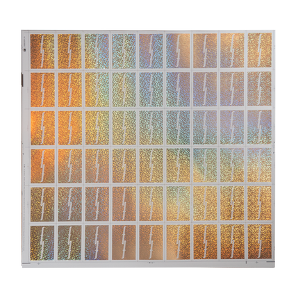 Rainbow Holo Uncut Sheet