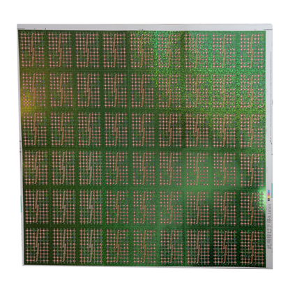 Green Grid Holo Uncut Sheet