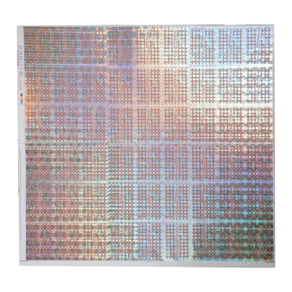 Silver Grid Holo Uncut Sheet