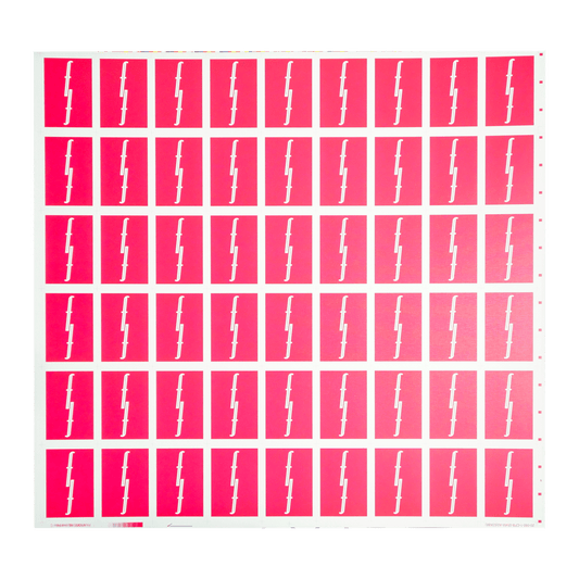 Raspberry Uncut Sheet