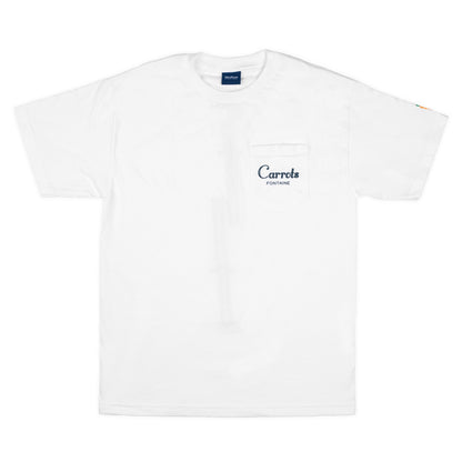 White / Navy Carrots Shirt